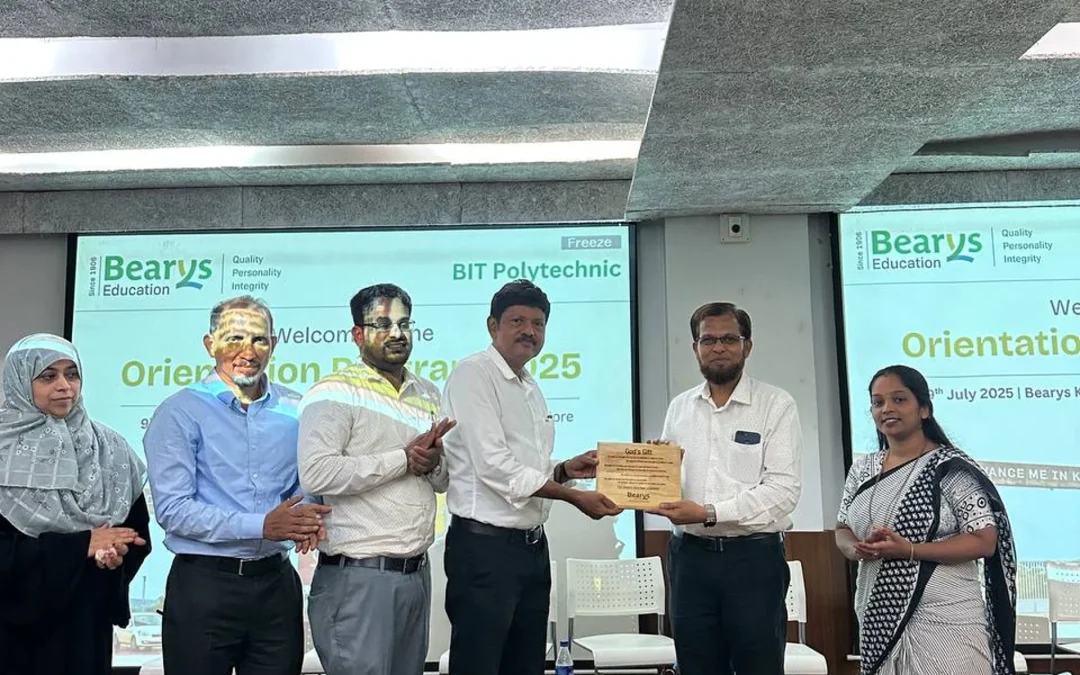 Bearys Polytechnic Hosted Inspiring Orientation Program for New Students