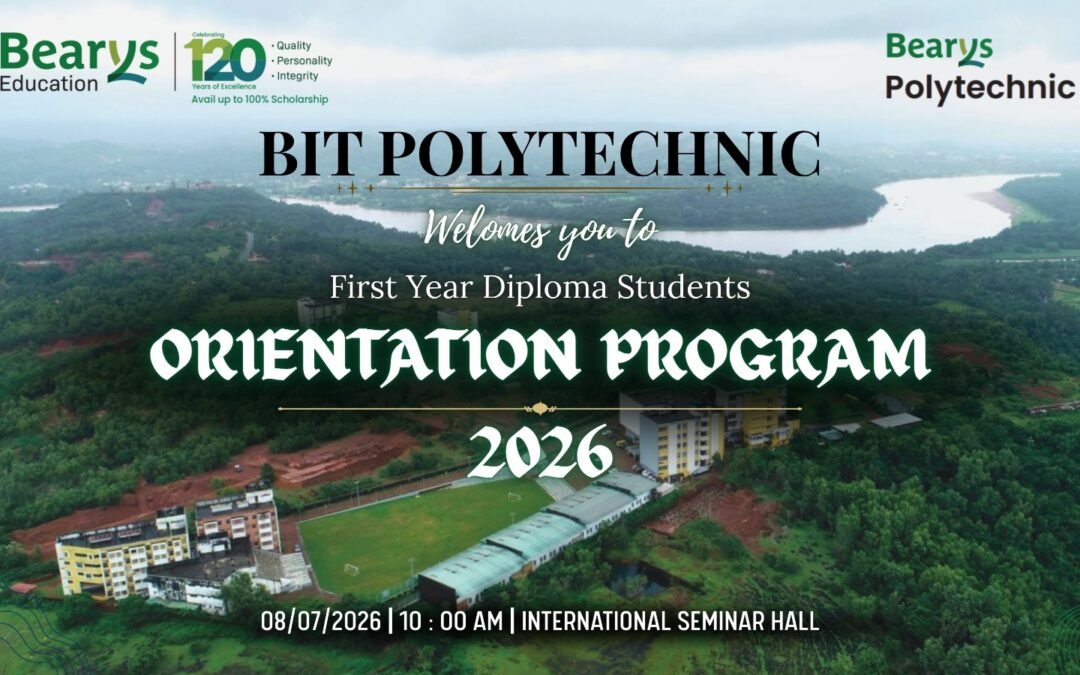 BIT Polytechnic Conducts Orientation Programme for First-Year Diploma Students