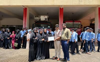 BIT Polytechnic NSS Students Visit Pandeshwar Fire Station